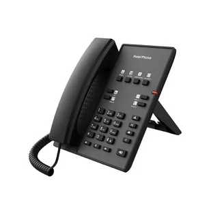 FANVIL H1 BLACK - HOTEL VOIP PHONE WITH HD VOICE, 10/100 MBPS POE, DESKTOP - Telefonia VoIP - miniaturka - grafika 1