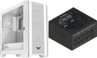Obudowy komputerowe - Obudowa PREYON Obudowa PREYON Obudowa Nest Windy White + Zasilacz PREYON EAGLE POWER GOLD 850W - miniaturka - grafika 1