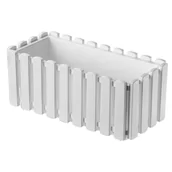 Donice - Skrzynka balkonowa Glifada 40 cm, biała - miniaturka - grafika 1