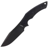 Noże - Nóż FoxEdge Lycosa 2 Black G10, Black Stonewashed by Simonutti (FE-020) - miniaturka - grafika 1