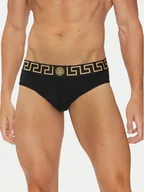 Majtki męskie - Versace Slipy AU10027 1A10011 Czarny - miniaturka - grafika 1