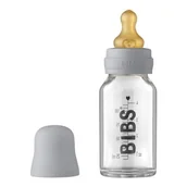 Butelki dla niemowląt - Bibs Baby Glass Bottle Cloud Antykolkowa Butelka Szklana Dla Noworodków 110 Ml - miniaturka - grafika 1