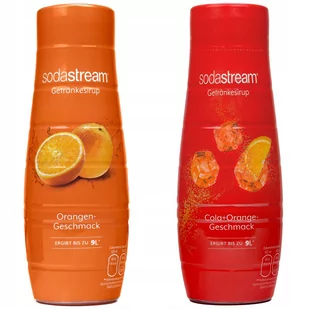 Syrop do SodaStream Classics Pomarańcza 440ml, SodaStream Cola + Orange 440ml - Syropy i koncentraty owocowe - miniaturka - grafika 1