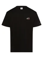 Koszulki męskie - Tommy Jeans - T-shirt męski, czarny - miniaturka - grafika 1