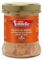 Konserwy i dania rybne - Callipo Filety z tuńczyka mister tonello z ostrą papryczką chilli 170g - miniaturka - grafika 1