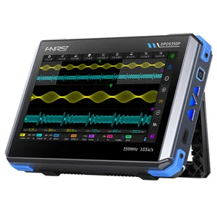 FNIRSI DPOS350P 4-in-1 Tablet Oscilloscope 1GSPS Sampling 50MHz Signal Generator Spectrum Analyzer 7inch Touchscreen QC18W - Multimetry - miniaturka - grafika 1