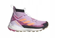 Buty trekkingowe damskie - Buty Damskie trekkingowe Terrex Free Hiker Hiking różowe GZ0688 r. 36 - miniaturka - grafika 1