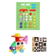 Klocki - Klocki magnetyczne Alilo (30 elementów-MATEMATYKA) - miniaturka - grafika 1