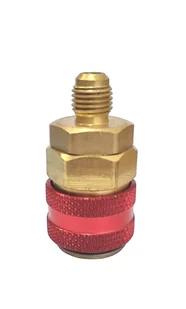 OPTIMA SZYBKOZŁĽCZKA PROSTA 1/4 " SAE(7/16 JIC) HP AC-606 HP - Serwis klimatyzacji - miniaturka - grafika 1