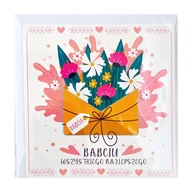 Kartki okolicznościowe i zaproszenia - Kartka prezentowa dla Babci - miniaturka - grafika 1