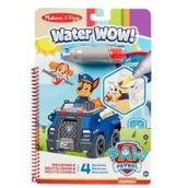 Kolorowanki, wyklejanki - MELISSA Kolorowanka wodna Water Wow! - Chase PAW PATROL Psi Patrol 33251 - miniaturka - grafika 1