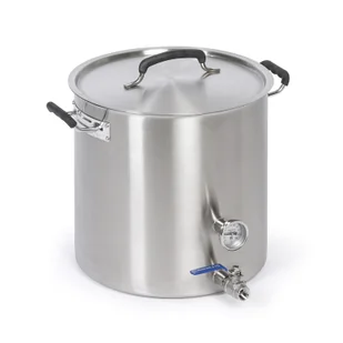 Garnek ze stali nierdzewnej z wylewką, 360 x 360 mm, 36 l - Zestawy garnków i patelni - miniaturka - grafika 1