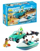 Klocki - Playmobil 71589 Surfer-Pickup Z Motorówką - miniaturka - grafika 1