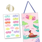 Zabawki interaktywne dla dzieci - Miarka wzrostu JEZIORO DD04053 - miniaturka - grafika 1