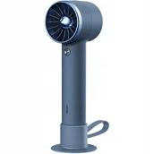 Gadżety USB - Baseus mini wentylator wiatrak powerbank z wbudowanym kablem Lightning 4000mAh niebieski (ACFX010003) - miniaturka - grafika 1