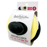 Akcesoria do mycia samochodu - Zestaw gąbek aplikatorów do polerowania ręcznego 4 elementy AutoDetailer by 4Car - miniaturka - grafika 1