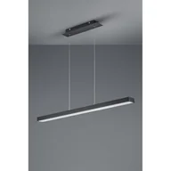 Lampy sufitowe - Trio Leuchten Lampa wisząca czarna 4-stopniowe ściemnienie LED ściemniacz dotykowy - Oganda - miniaturka - grafika 1