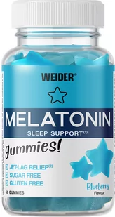 Suplement diety Weider Melatonin Up 60 żelek (8414192309810) - Suplementy naturalne - miniaturka - grafika 1