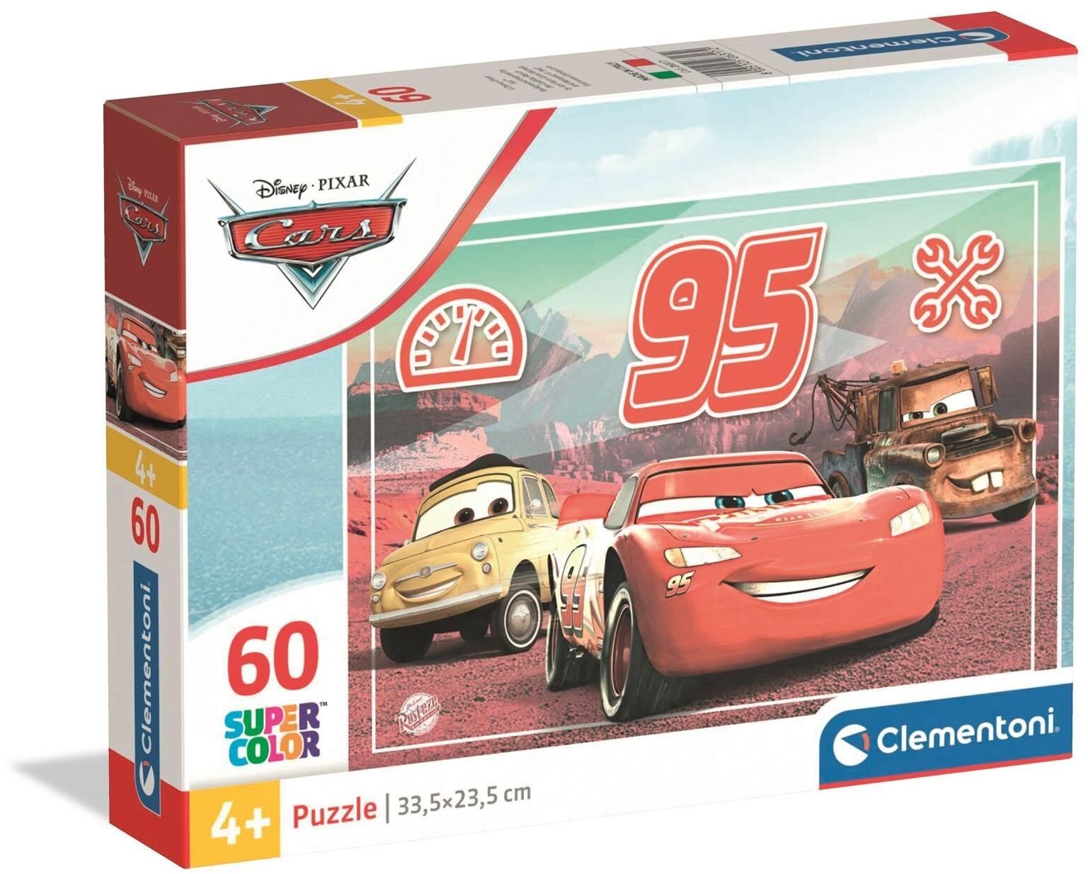 CLE puzzle 60 SuperKolor Cars 26317
