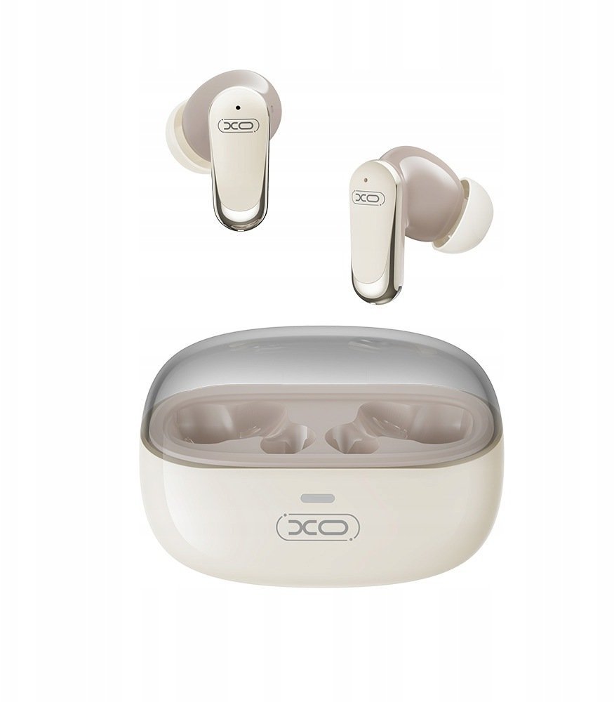 XO Bluetooth TWS beżowe ANC + ENC G42