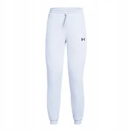 Spodnie damskie - Spodnie damskie Under Armour Fleece Jogger Ua Armour nimbus blue/black S - miniaturka - grafika 1