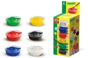 Przybory szkolne - Farby plakatowe 6x45ml - SES - miniaturka - grafika 1