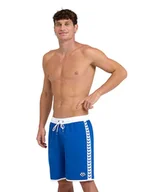 Kąpielówki męskie - Arena Szorty kąpielowe w kolorze niebiesko-białym - miniaturka - grafika 1