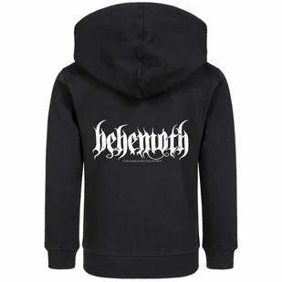 bluza dziecięca BEHEMOTH - LOGO rozpinana z kapturem-L - Bluzy dla dziewczynek - miniaturka - grafika 1