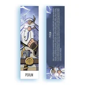 Zakładki do książek - Zakładka kartonowa - Perun - gadżet - miniaturka - grafika 1