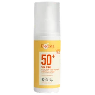 Balsamy i kremy do opalania - Derma Sun, spray ochronny do twarzy i ciała, SPF 50+, 150 ml - miniaturka - grafika 1