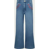 Spodnie sportowe damskie - Pinko UP Jeansy | Relaxed fit - miniaturka - grafika 1