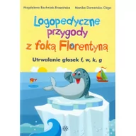 Materiały pomocnicze dla nauczycieli - Logopedyczne przygody z foką... f, w, k, g - miniaturka - grafika 1