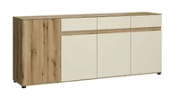 Inne meble do salonu - Komoda Camino 4D3S CMNK 03 Dąb Evoke / Cashmere - miniaturka - grafika 1