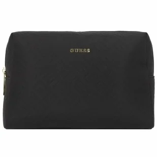 Guess Torba na toaletę Lorey 23,5 cm black - Kosmetyczki, organizery i kuferki - miniaturka - grafika 1