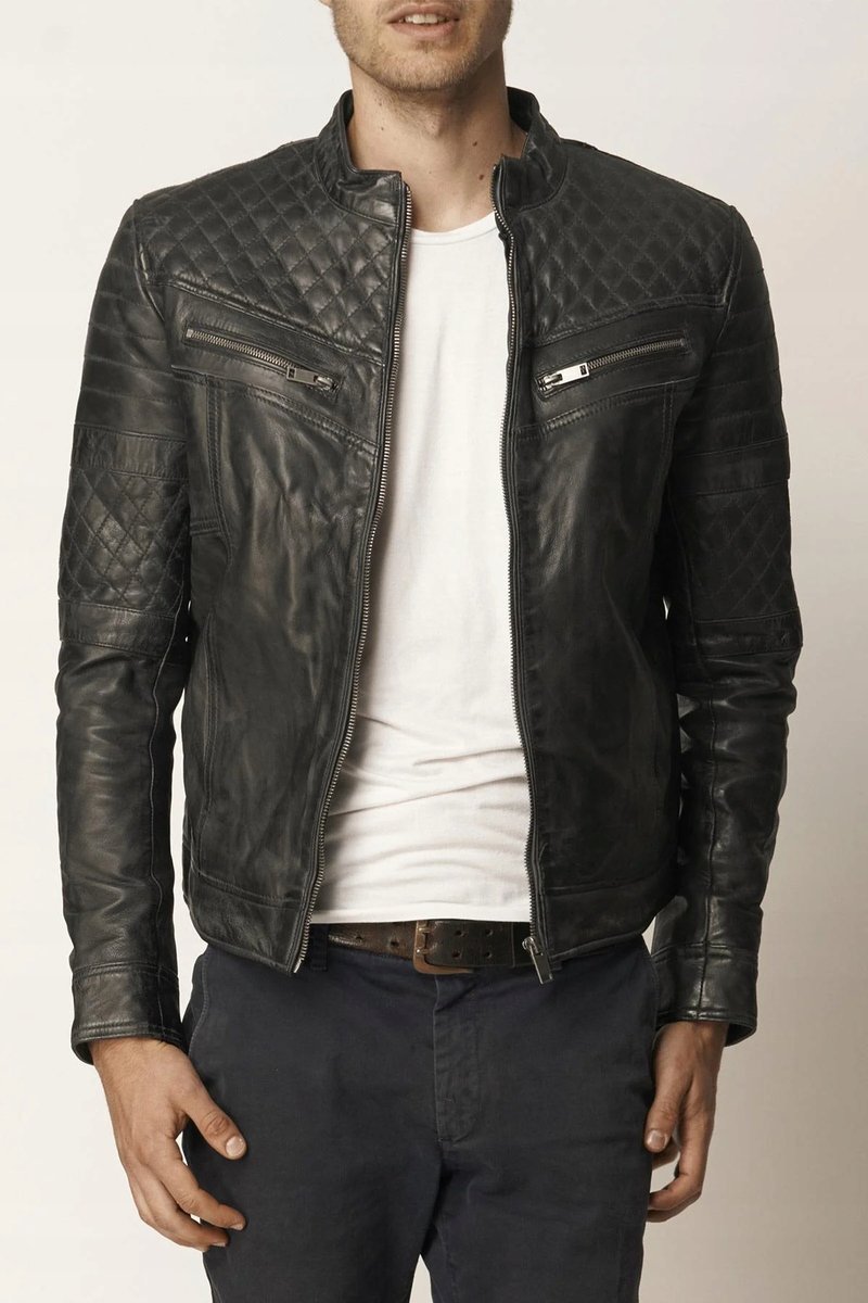 Lee Cooper Bomber kurtka męska pilotka Kolor CZARNA BYRON Rozmiar.M