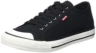 Sandały damskie - LEVIS FOOTWEAR AND ACCESSORIES CADYS Low, Sandały damskie, Full Black, 38 EU, czarny, złoty, srebrny, 38 EU - miniaturka - grafika 1