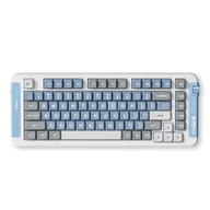 Klawiatury - MCHOSE X75 (Blue/Grey) - Bezprzewodowa gaming klawiatura 75% RGB (US English - ANSI) - miniaturka - grafika 1