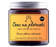 Świece - Czas Na Ploteczki Świeca Sojowa W Szkle Zapachowa Świeczka - miniaturka - grafika 1