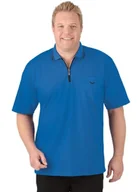 Koszulki męskie - Trigema Męska koszulka polo, niebieski (Electric-blue 048), 5XL - miniaturka - grafika 1