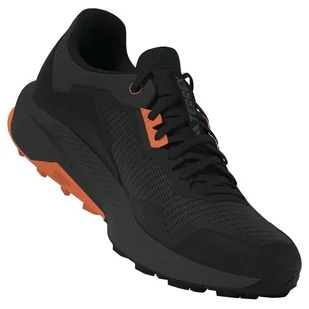 Buty do biegania dla mężczyzn Adidas Terrex Trailrider Rozmiar butów (UE): 44 / Kolor: czarny/pomarańczowy - Buty trekkingowe damskie - miniaturka - grafika 1
