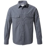 Koszulki sportowe męskie - Koszula męska Craghoppers Kiwi Long Sleeved Shirt Rozmiar: L / Kolor: niebieski - miniaturka - grafika 1