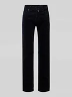Spodnie męskie - Spodnie o kroju slim fit z imitacji sztruksu model ‘Laval’ - miniaturka - grafika 1