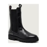 Sztyblety damskie - Tommy Hilfiger Skórzane sztyblety CHELSEA - miniaturka - grafika 1