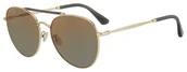 Okulary przeciwsłoneczne - Okulary JIMMY CHOO ABBIEGSW8QK1. Okulary przeciwsłoneczne, Kolor złoty. Kobieta. - miniaturka - grafika 1