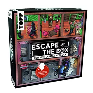 TOPP Escape The Box - Der verfolgte Sherlock Holmes: Das ultimative Escape-Room-Erlebnis als Gesellschaftsspiel! - Pozostałe książki - miniaturka - grafika 1