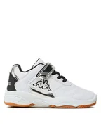 Buty dla dziewczynek - Kappa Sneakersy 260819MFK Biały - miniaturka - grafika 1