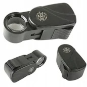 Mikroskopy i lupy - Lupa Kieszonkowa Jubilerska Rozsuwana 10X 20Mm - miniaturka - grafika 1