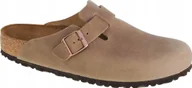 Klapki i japonki męskie - Birkenstock Birkenstock Boston NU 0960811 Brązowe 45 - miniaturka - grafika 1