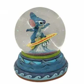 Figurki dla dzieci - DISNEY STITCH SURF ŚNIEŻNA KULA - miniaturka - grafika 1