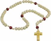 Różańce - Różaniec duże paciorki - miniaturka - grafika 1
